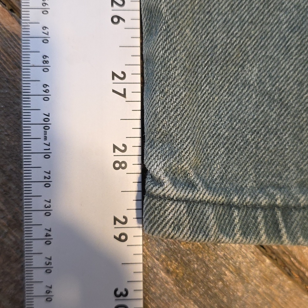 Rough Rider Vintage Cowgirl Green Denim Jeans 17/18 - Picture 8 of 9